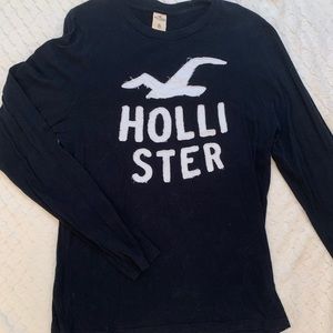 Hollister Navy Long Sleeve